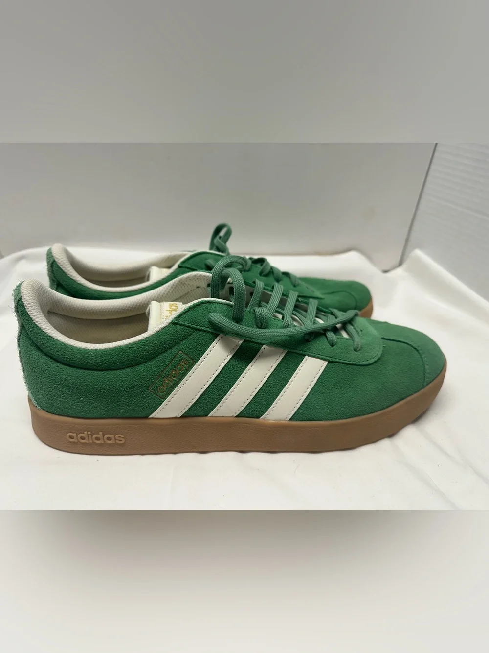 Men’s Adidas VL Court 2.0 Preloved Green Size 11
